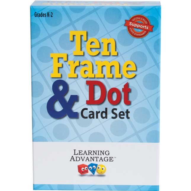 Ten-Frames And Dot Cards Set