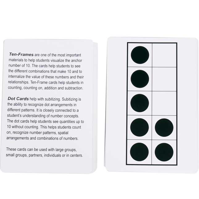 Ten-Frames And Dot Cards Set