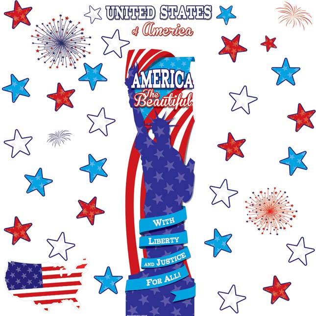 Patriotic All-In-One Decor Kit