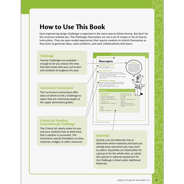 Engineer Through The Year Book - Grades 3-5