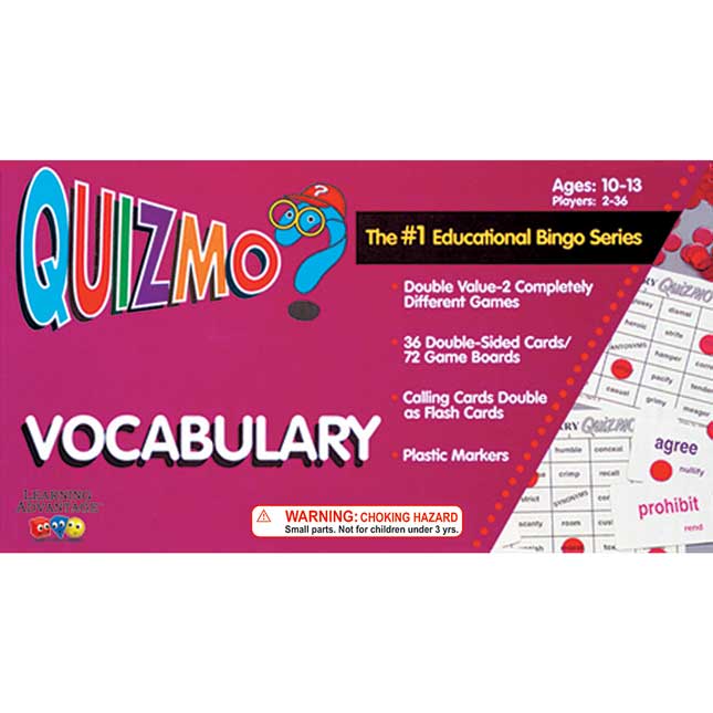 QUIZMO® Vocabulary Game - 1 game