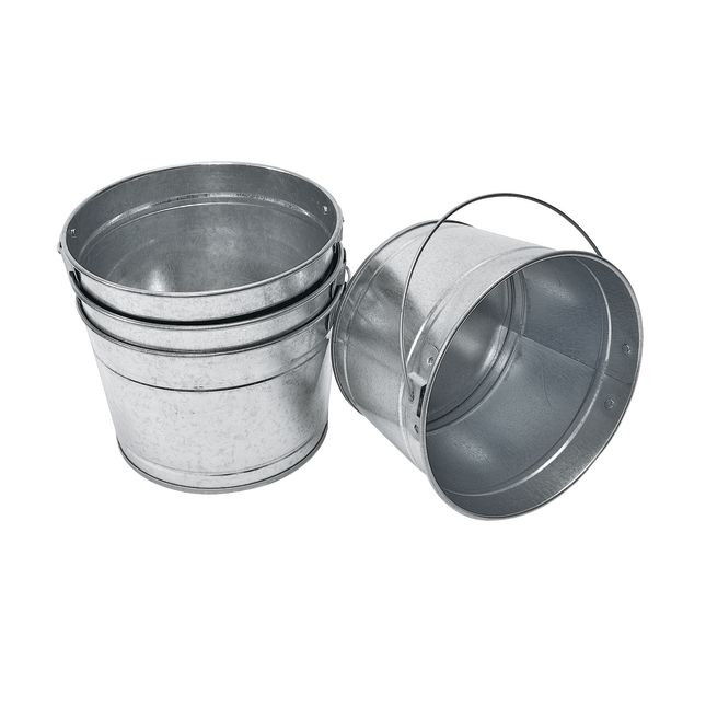 Galvanized Steel Pail - 1 Piece