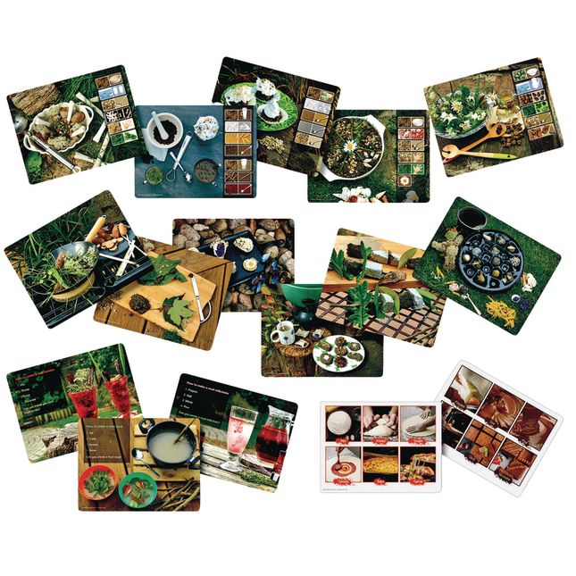 Mud Kitchen Double-Sided Activity Cards Set of 16