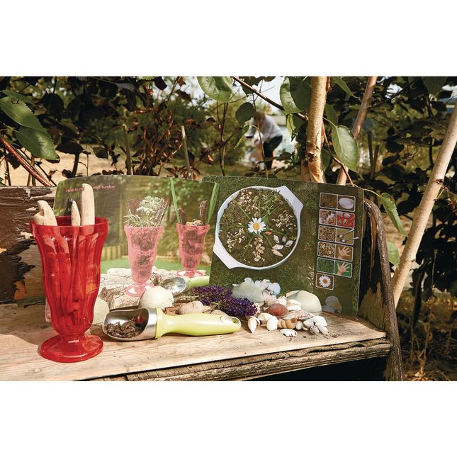 Mud Kitchen Double-Sided Activity Cards Set of 16