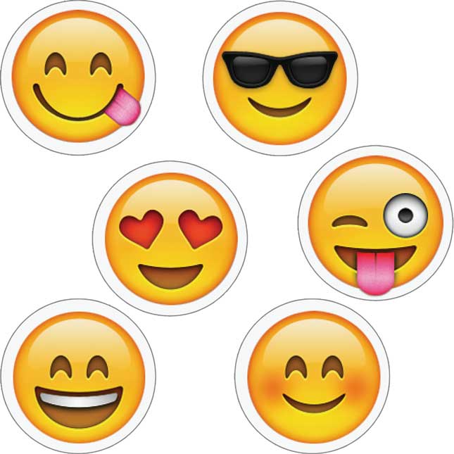 Emojis Hot Spot Stickers