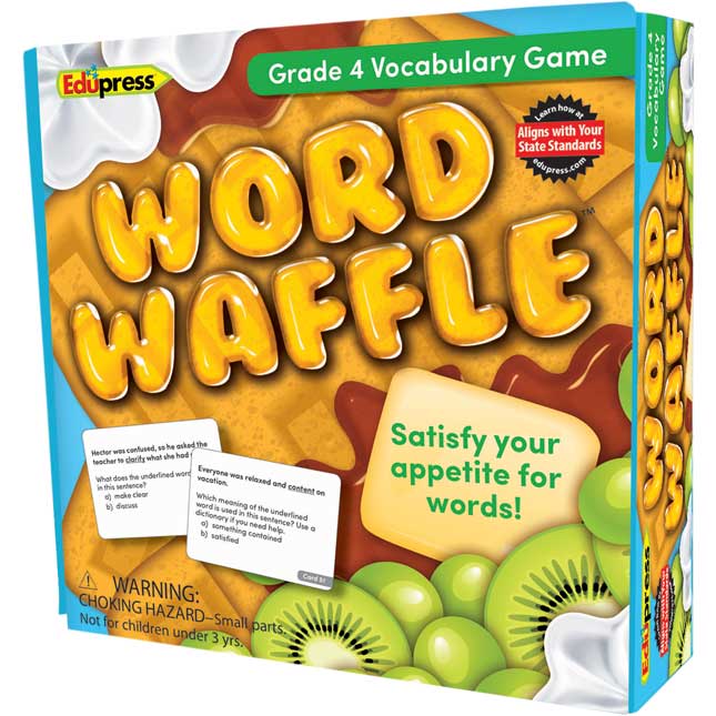 Word Waffle Vocabulary Game - 1 game