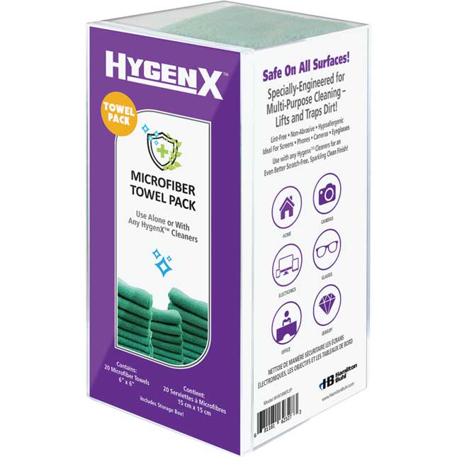 HygenX Series Replacement Towels - 20 towels