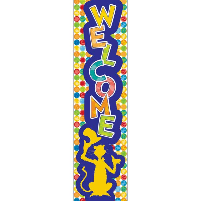 Spot On Seuss™ Vertical Welcome Banner