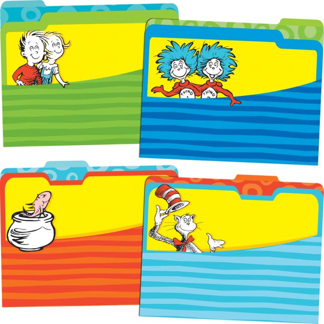 Dr. Seuss™ Classic File Folders - 12 folders