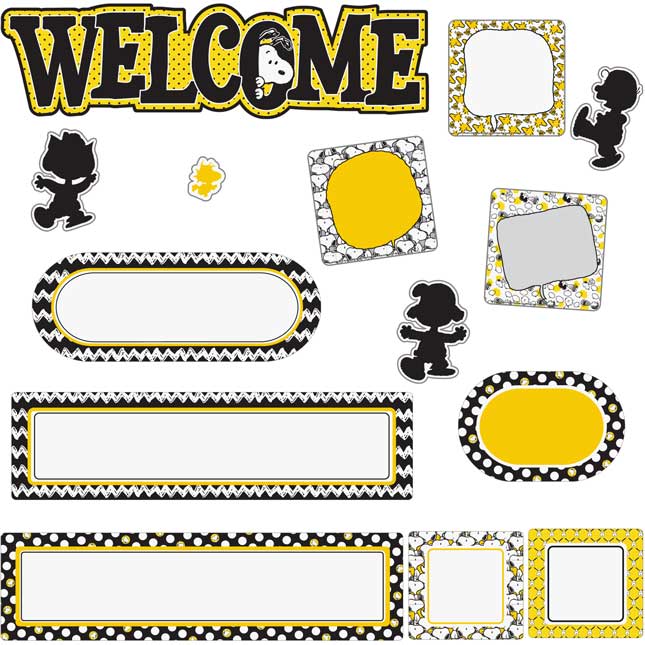 Peanuts® Touch Of Class Mini Bulletin Board Kit