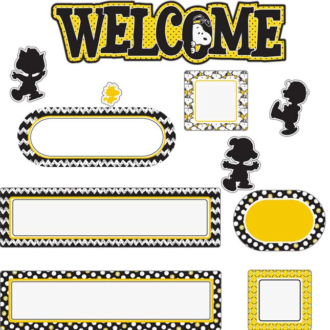 Peanuts® Touch Of Class Mini Bulletin Board Kit