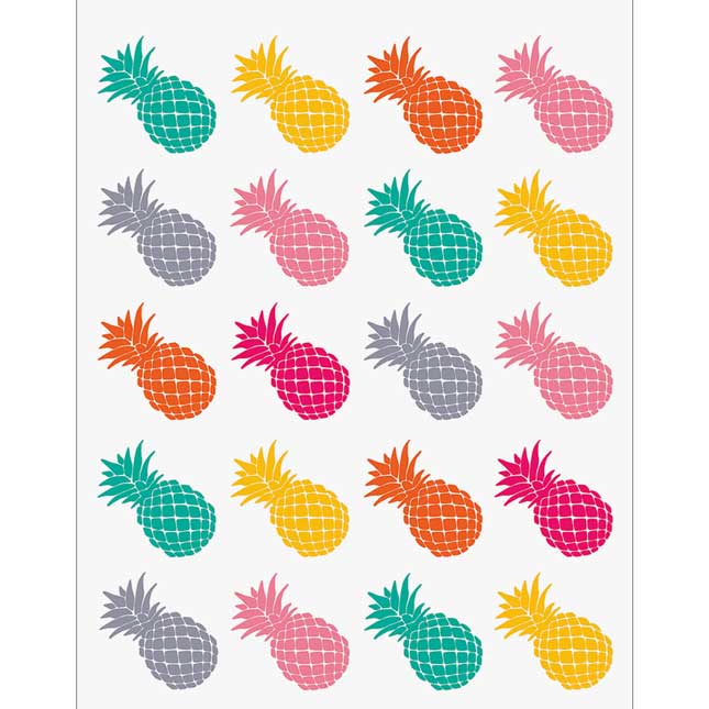 Tropical Punch Pineapple Stickers