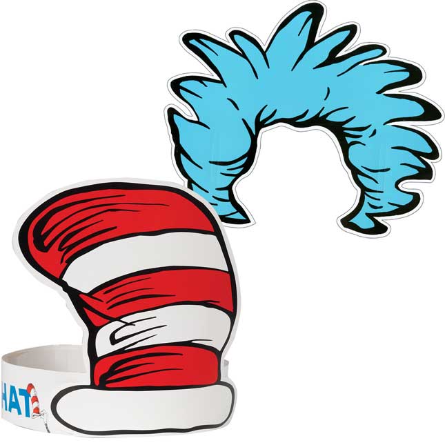 Dr. Seuss™ Wearable Hats And Thing Hair