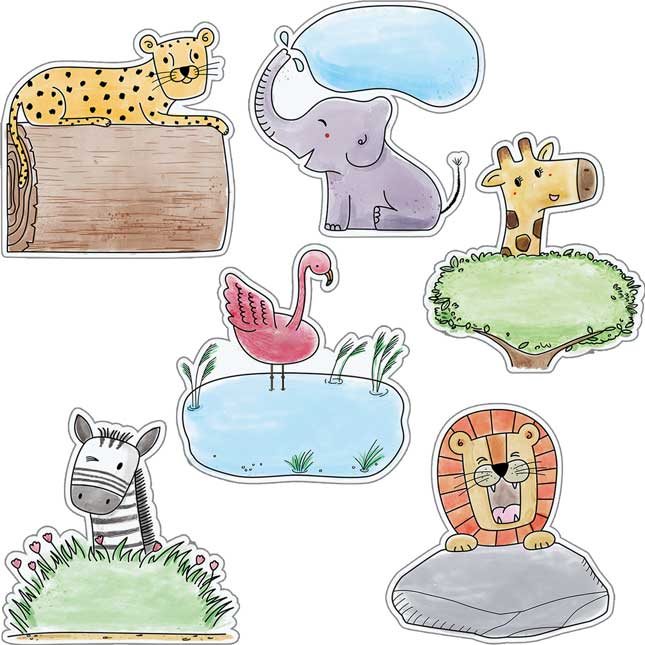 Safari Friends Classroom Jobs Bulletin Board Kit