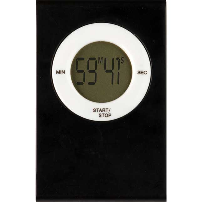 Magnetic Digital Timer - Black