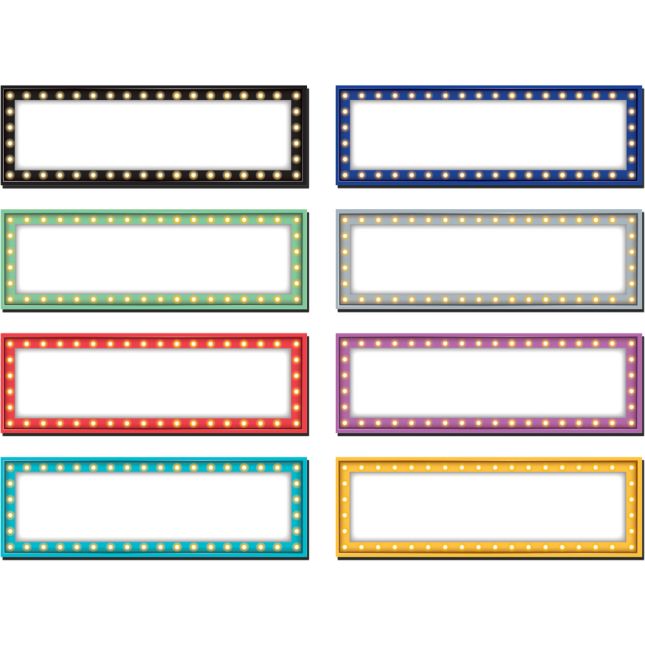 Marquee Magnetic Labels - 20 labels