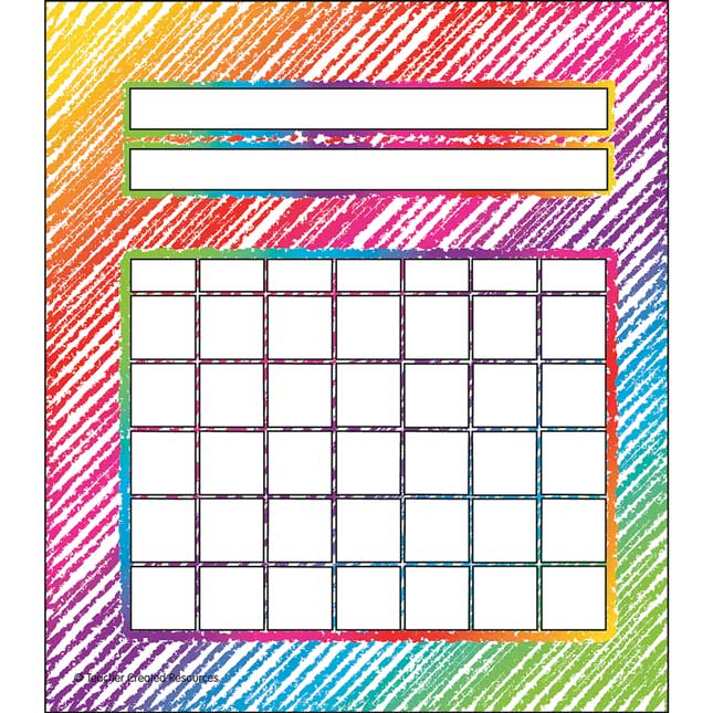 Colorful Scribble Incentive Charts And Mini Stickers