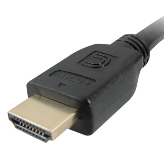 High Speed HDMI Cable With Ethernet - 6 Feet