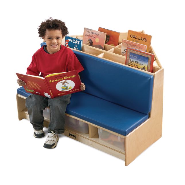 Jonti-Craft® Corner Classroom Library Nook - 1 unit