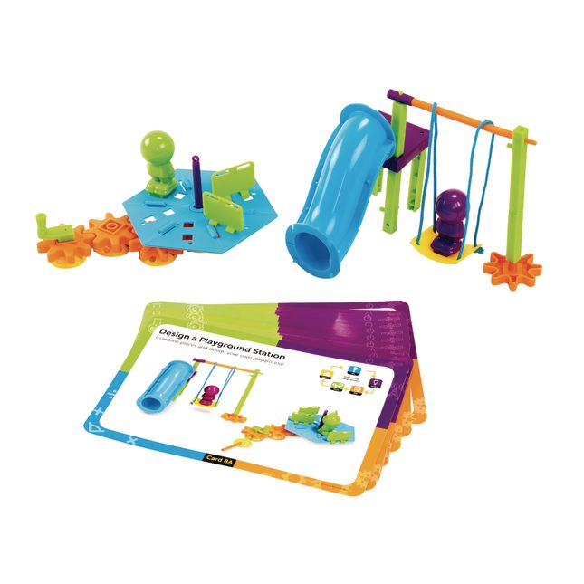 STEM Engineering And Design Kit - 94 pieces, 10 cards