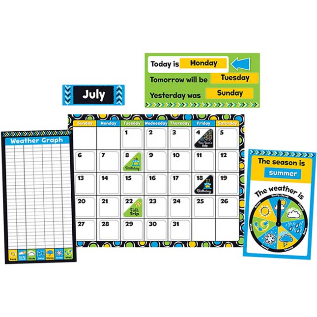 Bold Strokes Calendar Bulletin Board Set