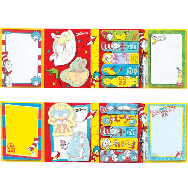 Dr. Seuss Sticky Notes and Flags Pack