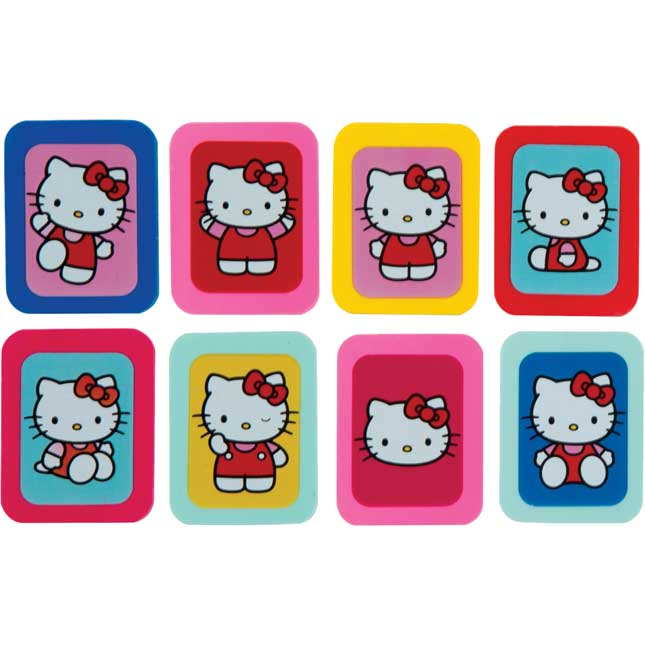 Hello Kitty and Friends Erasers