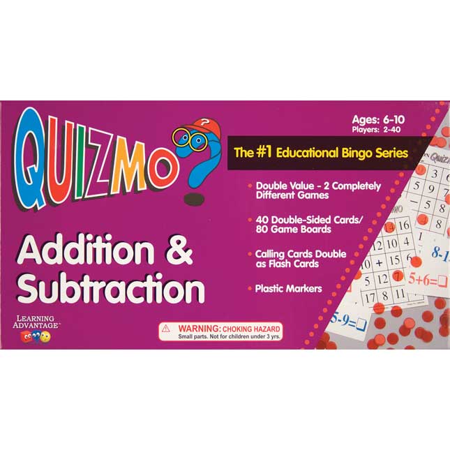 Quizmo Addition and Subtraction