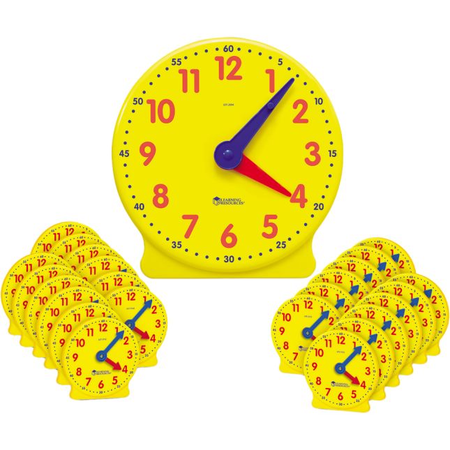 Big Time Clocks - Demo Clock And 24 Mini Clocks - 24 Mini Clocks, 1 Demo Clock