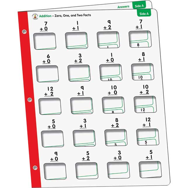 Math Windows Learning Cards, Set 1