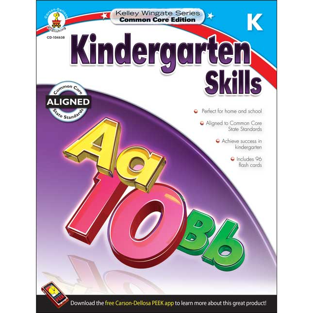 Kelley Wingate Series, Common Core Edition: Kindergarten Skills