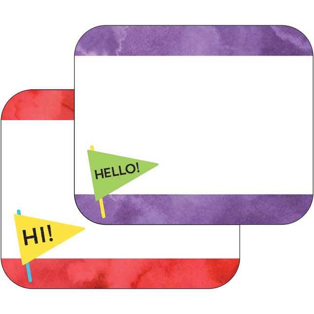 Celebrate Learning Name Tags