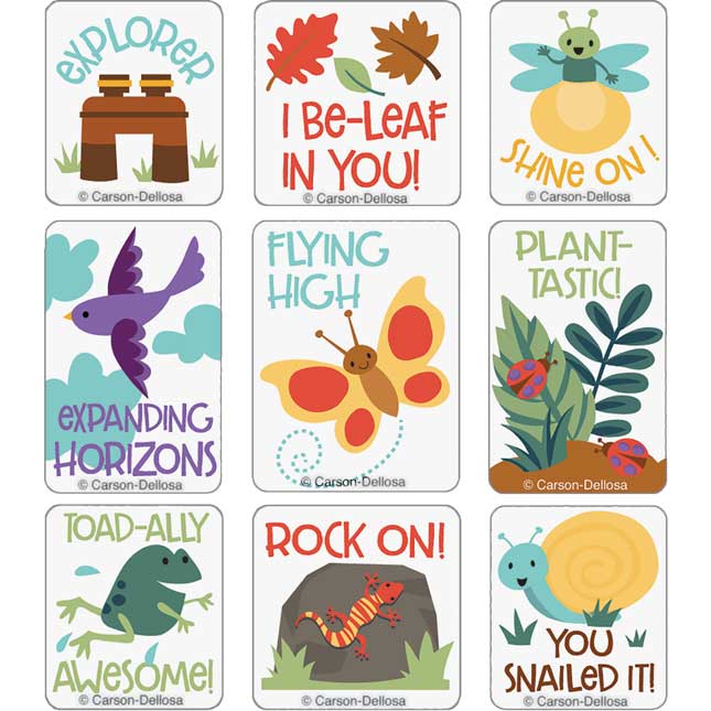 Nature Explorers Prize Pack Stickers