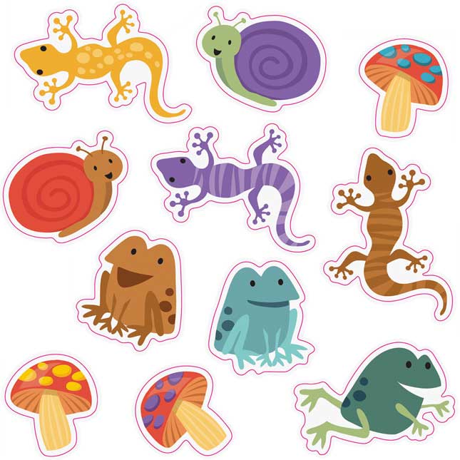 Nature Explorers Shape Stickers