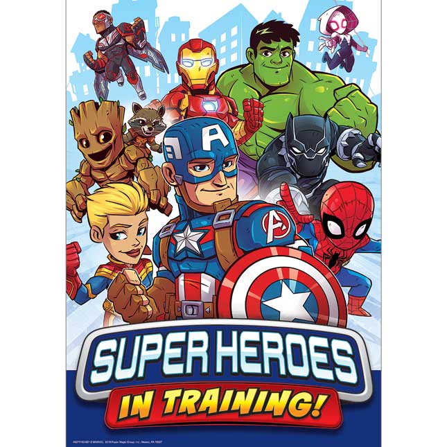 Marvel™ Superhero Adventure Superheroes In Training 13" X 19" Poster