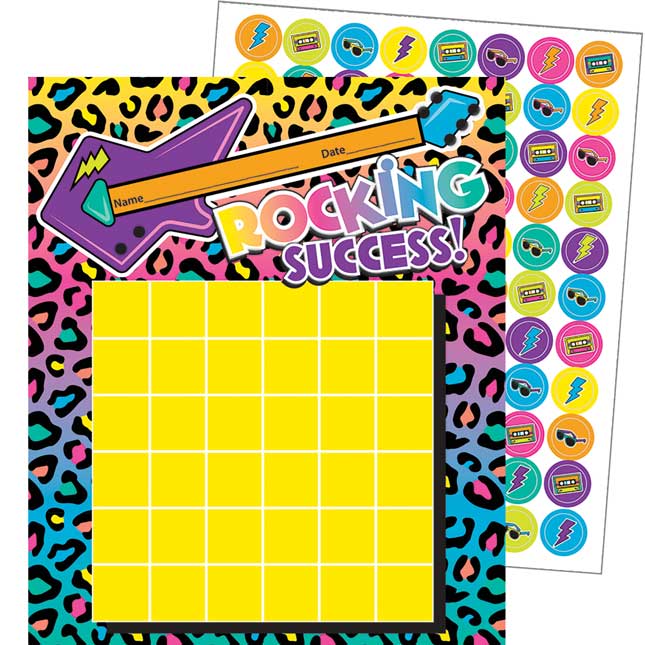 Rock The Classroom Mini Reward Charts Plus Stickers