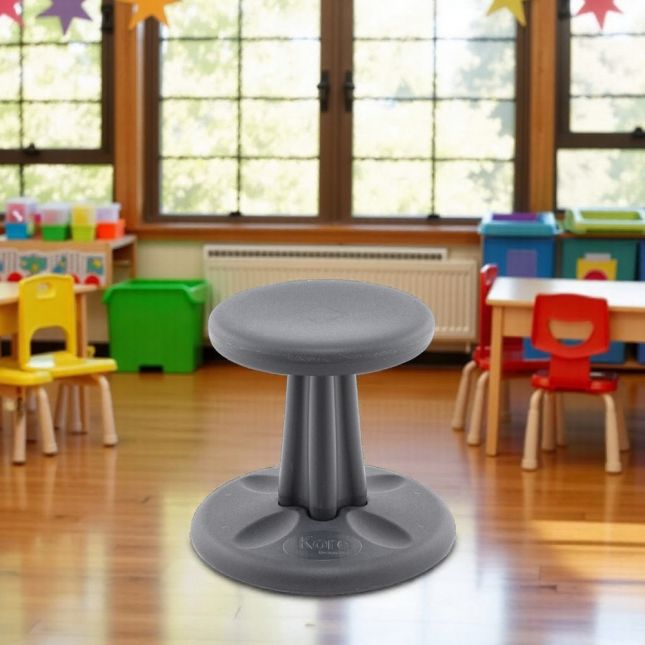 Early Elementary Kore Wobble Chair 12" - 1 chair - Gray