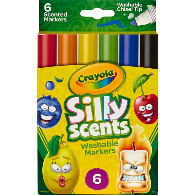 Silly Scents Chisel Tip Washable Markers