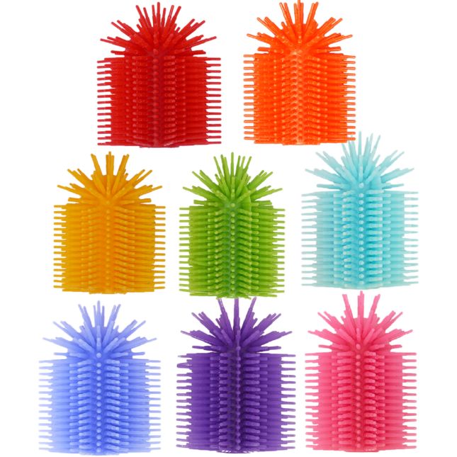 Spike Silicone Fidget Topper 8-Pack