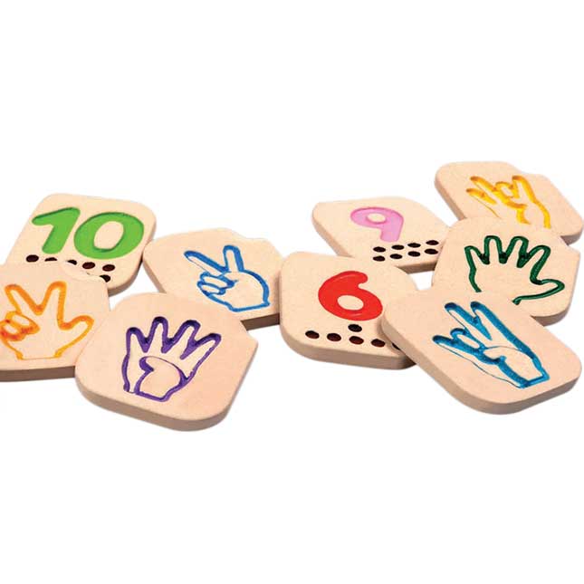 Hand Sign Numbers 1-10