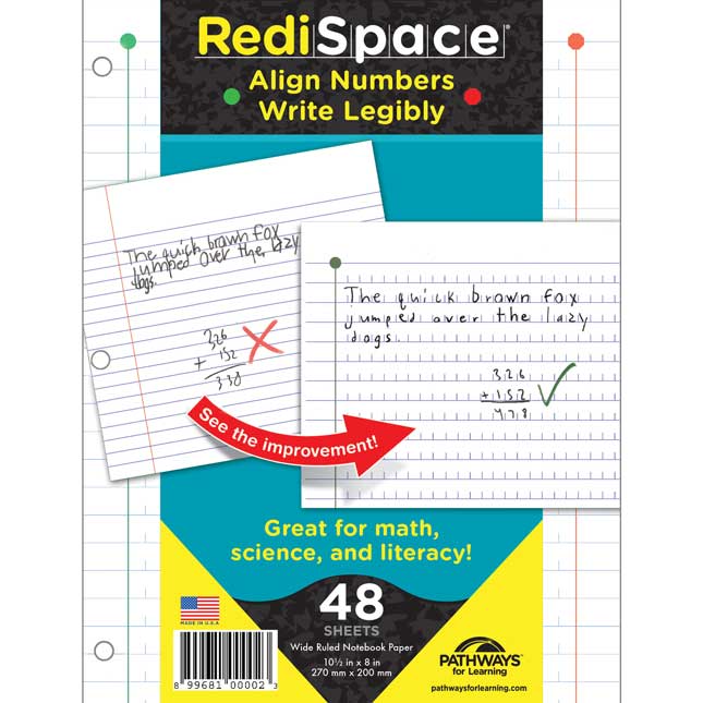 RediSpace® Notebook Filler Paper