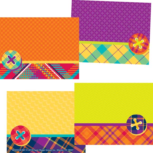 Plaid Attitude Name Tags