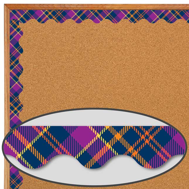 Plaid Attitude Purple Plaid Deco Trim®