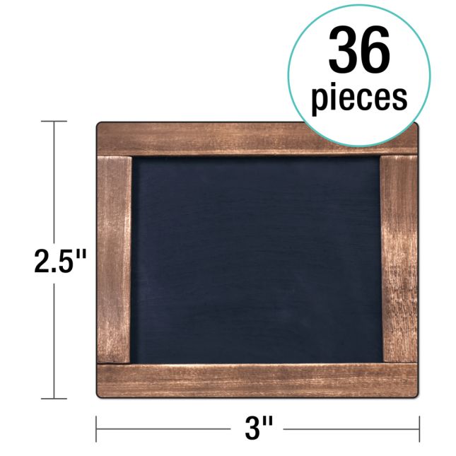 Chalkboard Mini Cutouts - 36 cutouts