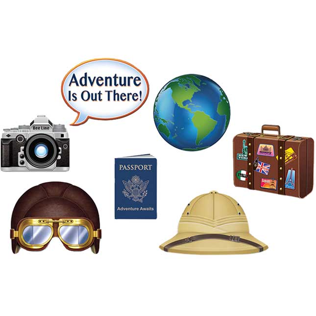 Around The World Classroom Décor Collection - 1 multi-item kit