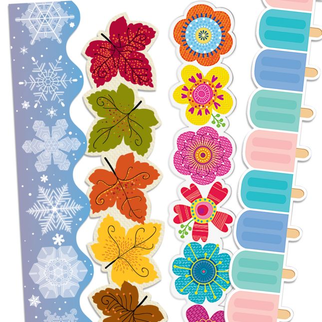 Seasonal Border Trim Bundle – 4-Pack_0