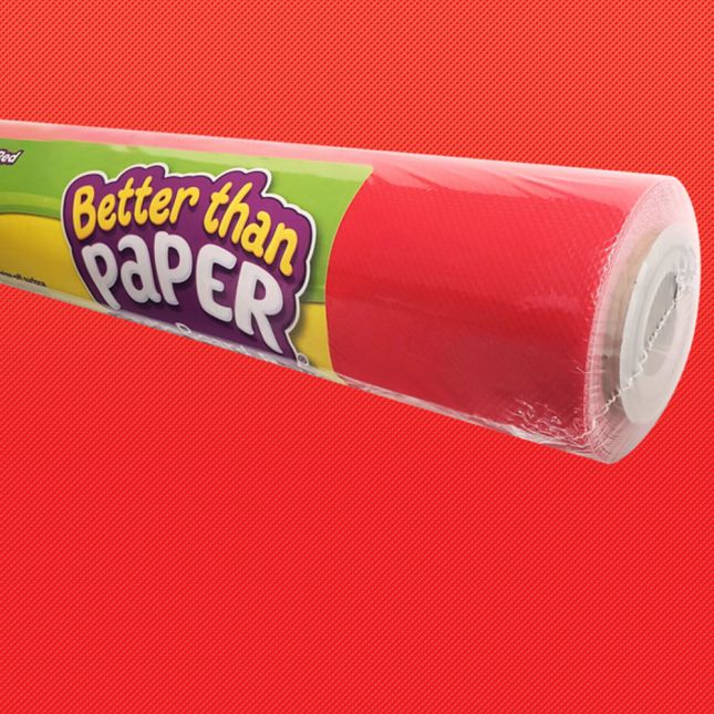 Better Than Paper Bulletin Board Roll Red -