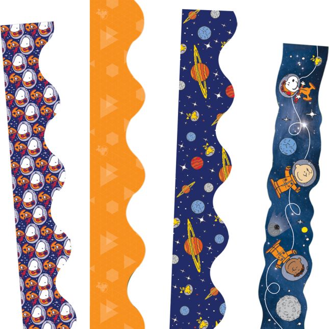 Peanuts® In Space Border Trim Bundle - 4 border trims