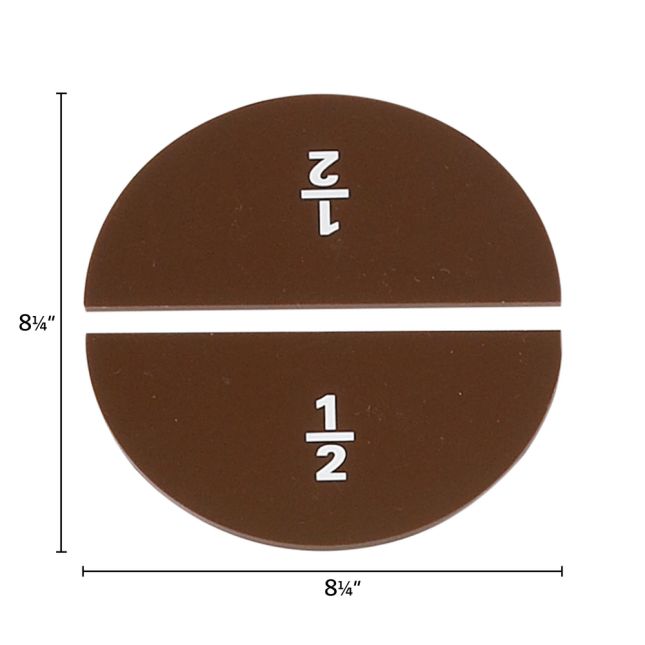 Fraction Circles - Set Of 51 Pieces