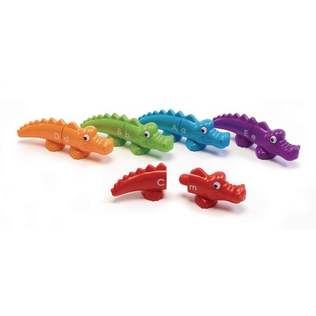 Snap-N-Learn™ Alphabet Alligators - 26 pieces